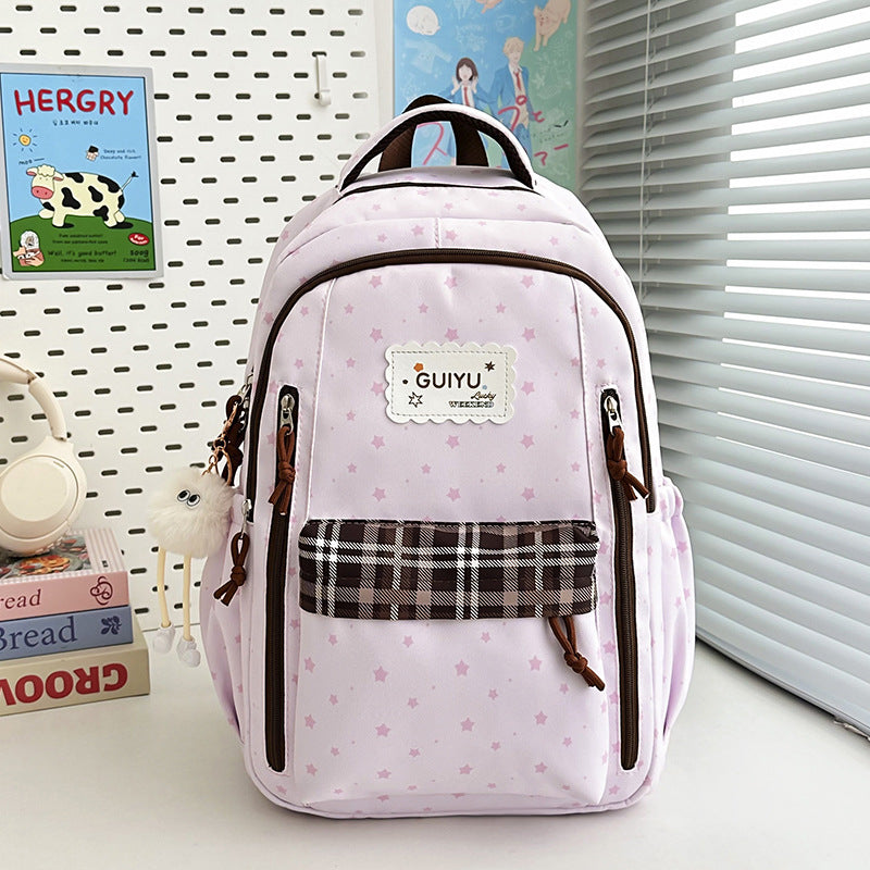 Stylische Stern-Druck Rucksack Brehn 1791205961