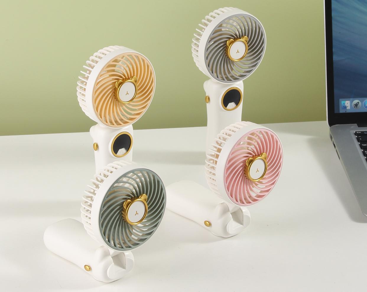 Unisex Tragbarer Handventilator mit Tiermotiven Brehn
