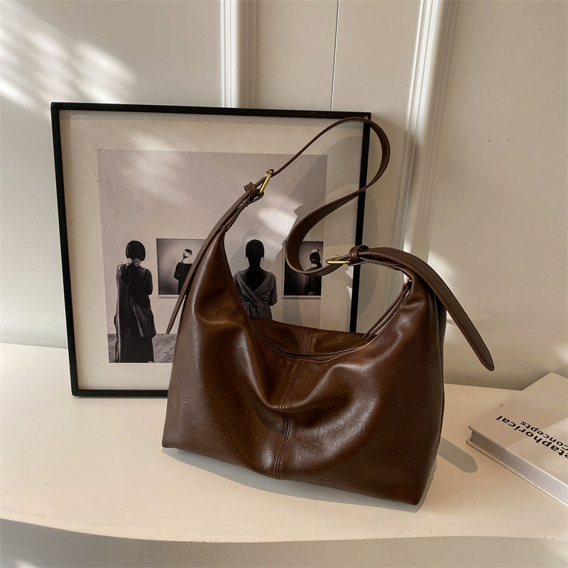Weiche Leder Schultertasche