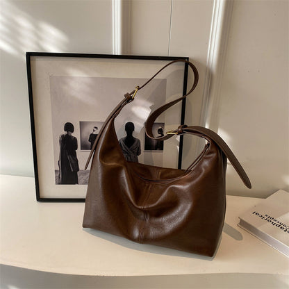 Weiche Leder Schultertasche