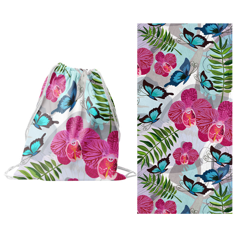 Sportliche Tragetasche mit floralem Design Brehn
