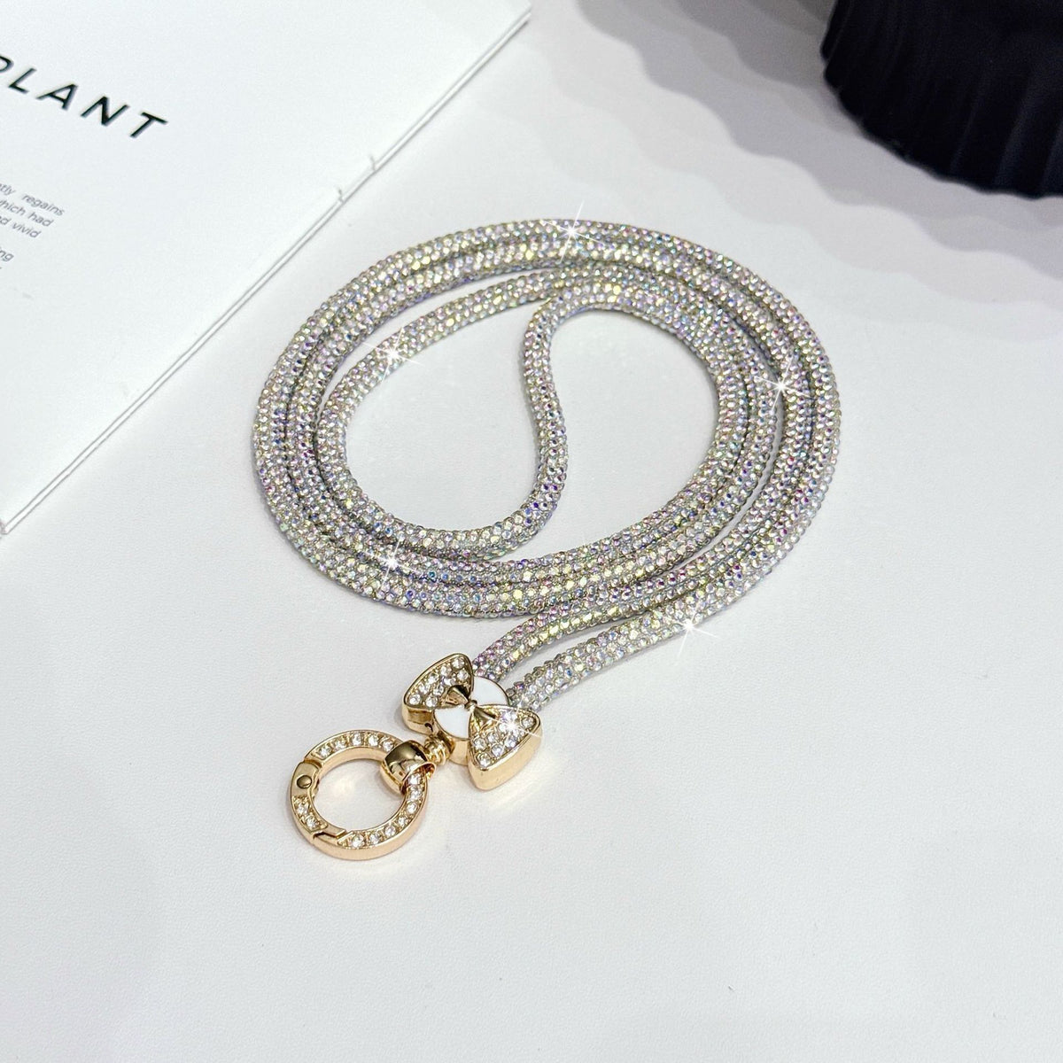 Elegante Strass-Brillen Kette Brehn