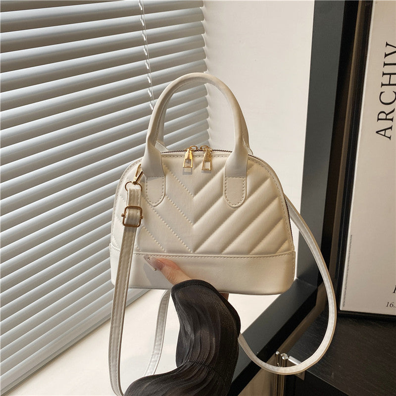 Gepatchte Mini-Handtasche Brehn