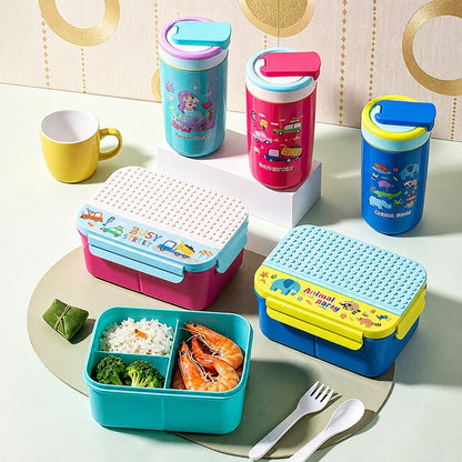 Multi-Compartment Spaß-Themen Lunchbox