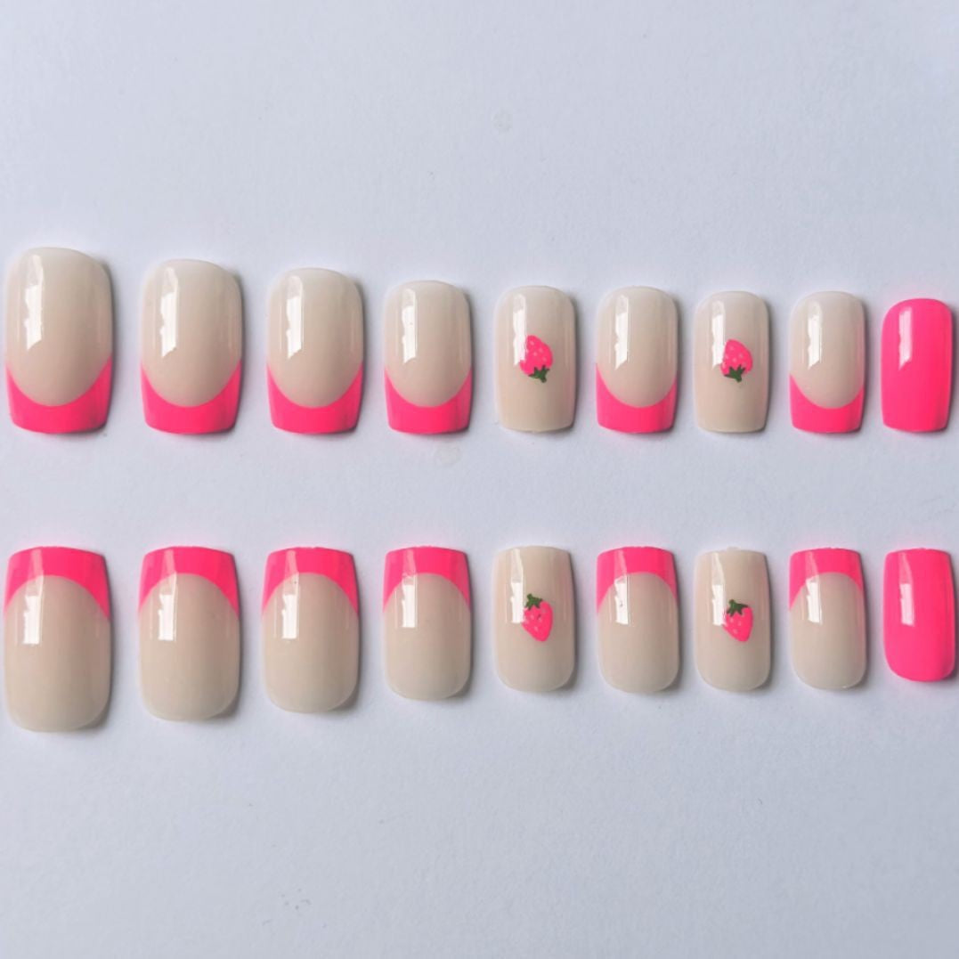 Stylische Acryl-Nagelkunst