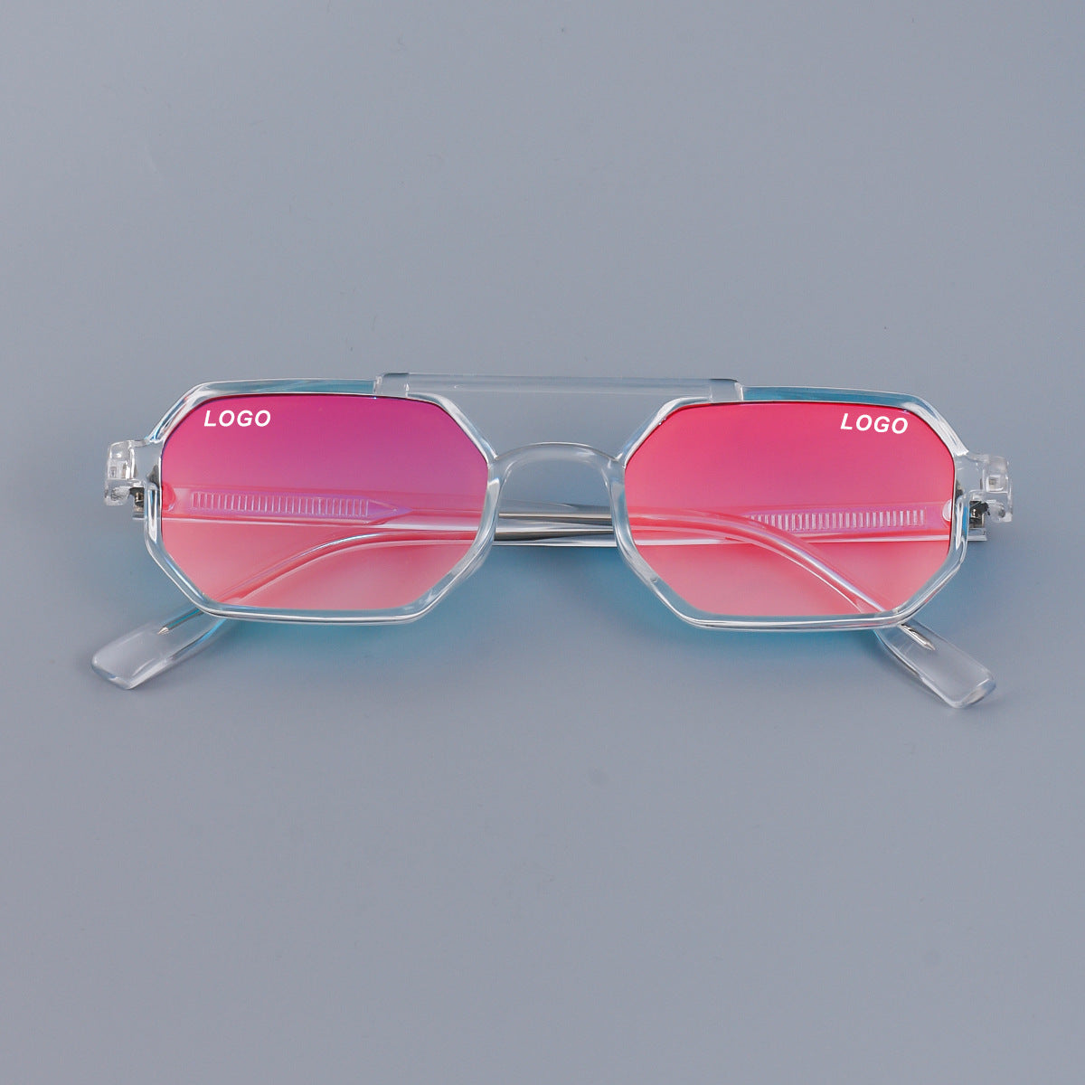 Damen Sonnenbrille im modernen, hexagonalen Design Brehn