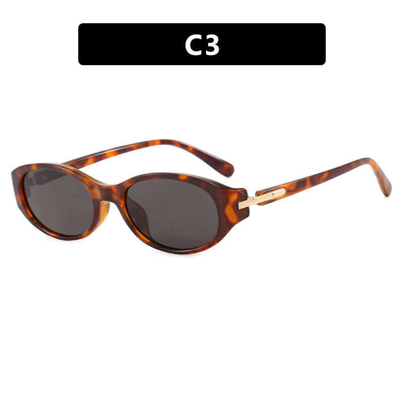 Damen cat-eye Sonnenbrille mit robustem Rahmen und polarisierenden Gläsern Brehn