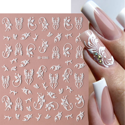 Elegante Nagelkunst Stempelplatte