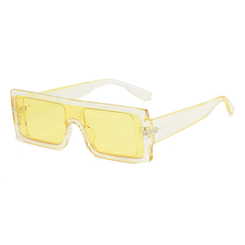 Damen Oversize-Sonnenbrille mit quadratischem Design Brehn