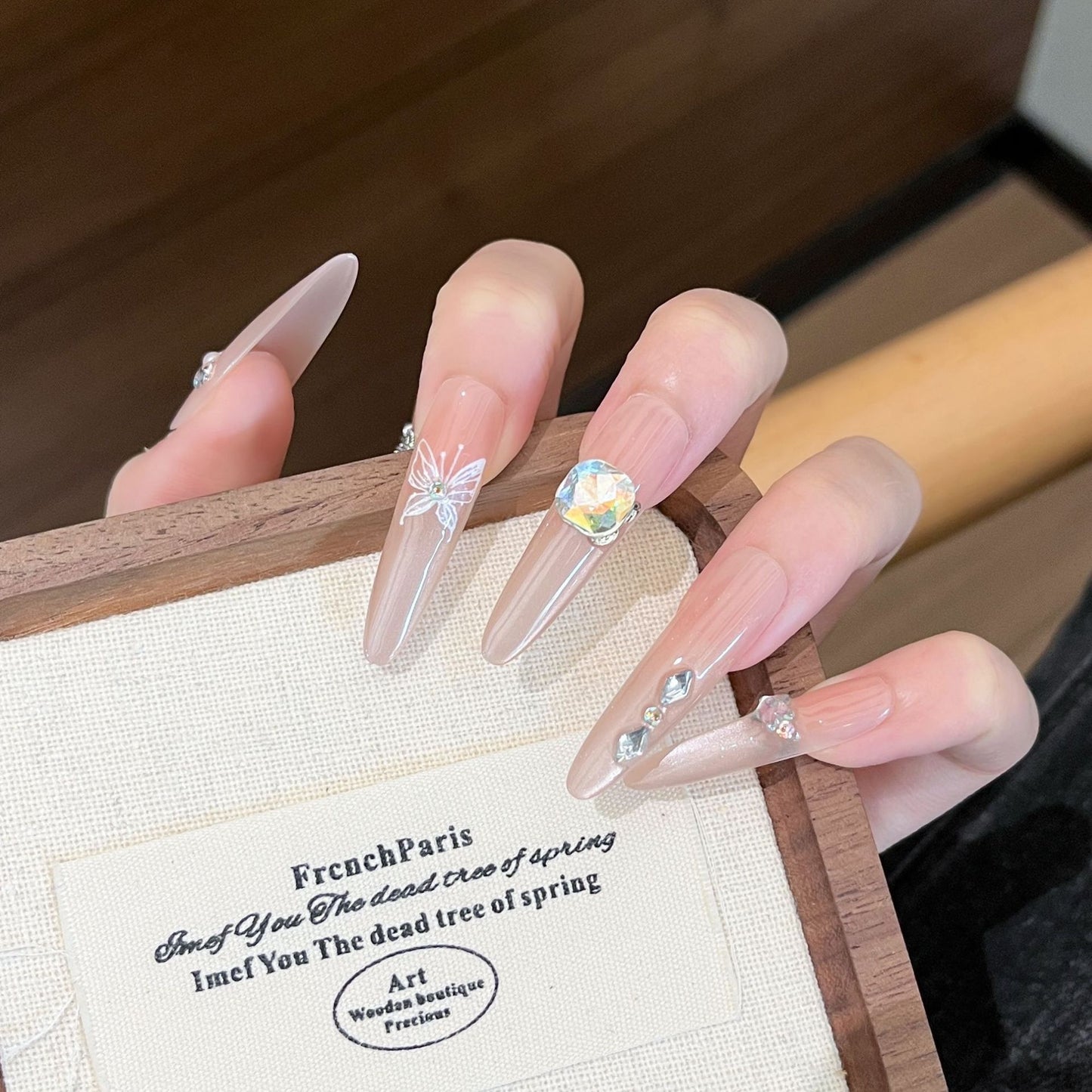 Premium Dekorative Press-On Nagelerweiterungen Brehn 1787316116