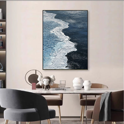 Modern Ocean Wave Leinwandkunst
