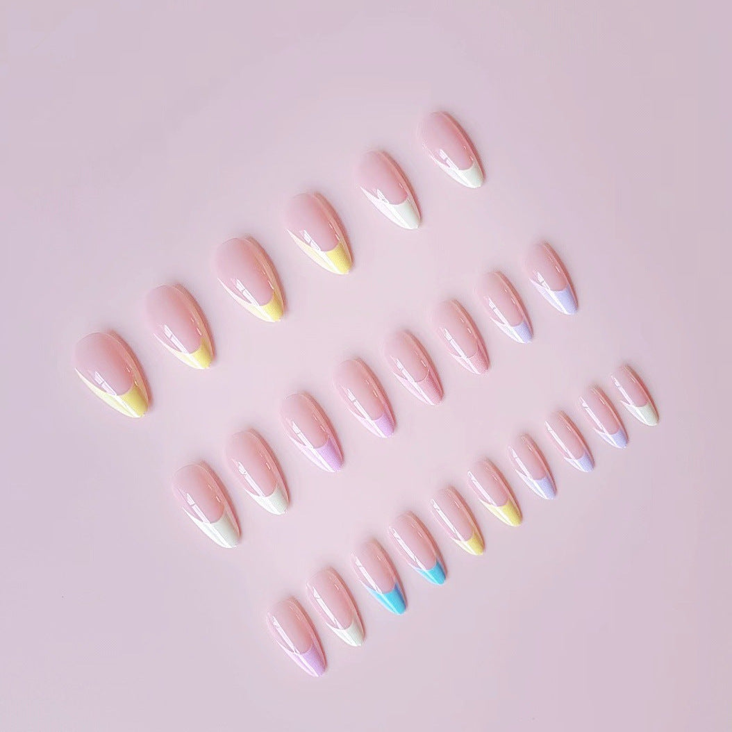 Kunstnagelset im modernen Farbverlauf Design Brehn