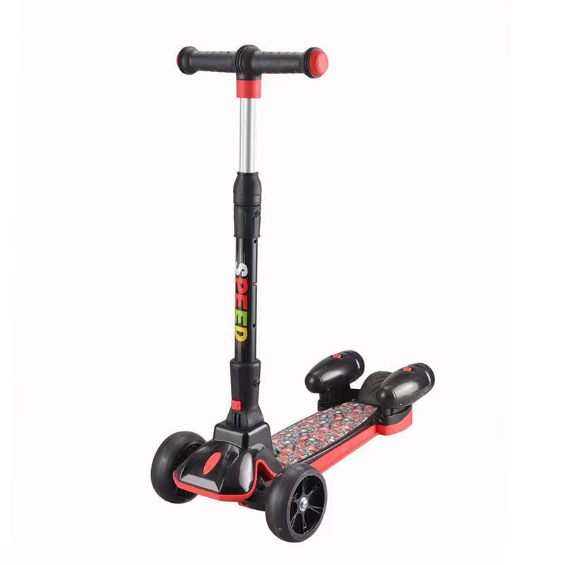 Triple-Rad Stabilitäts Kickroller Brehn