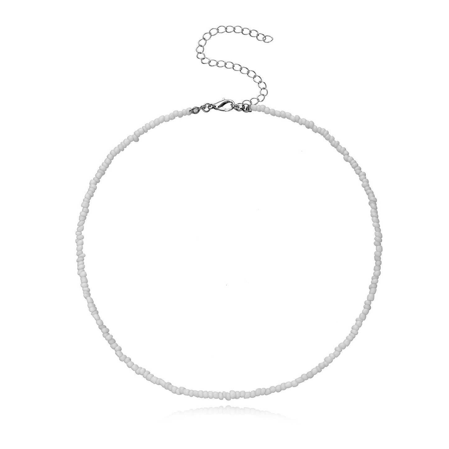 Buntes Perlen-Choker-Halsband Brehn