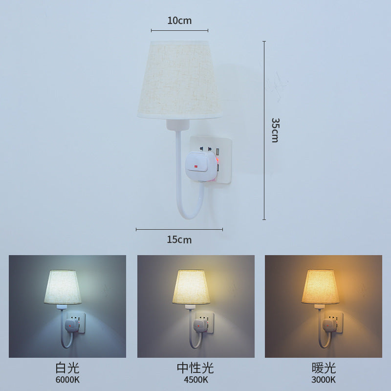 Wandmontierte dekorative Lampe