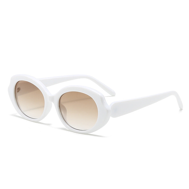 Damen modische runde Designer-Sonnenbrille Brehn