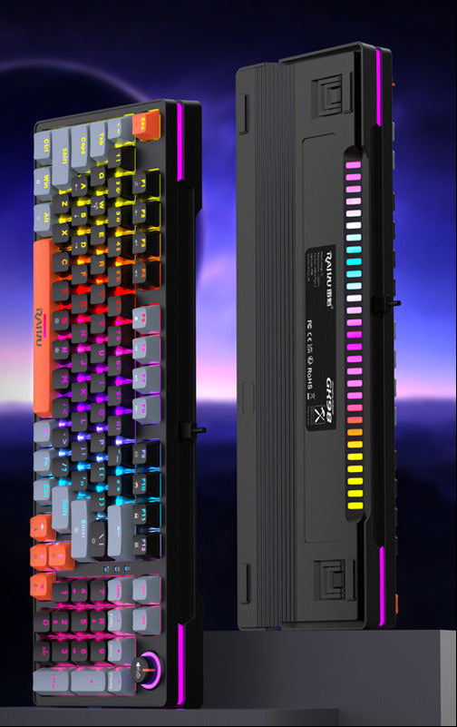 Hintergrundbeleuchtete mechanische Gaming-Tastatur Brehn