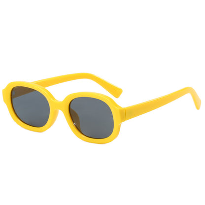 Damen modische Geometrische Sonnenbrille mit UV-Schutz Brehn