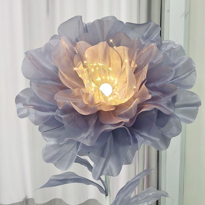 Dekorative LED Blumen Wandkunst