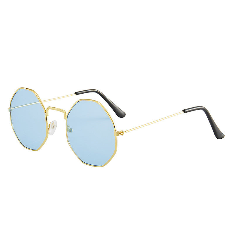 Damen ausgefallene achteckige Sonnenbrille Brehn