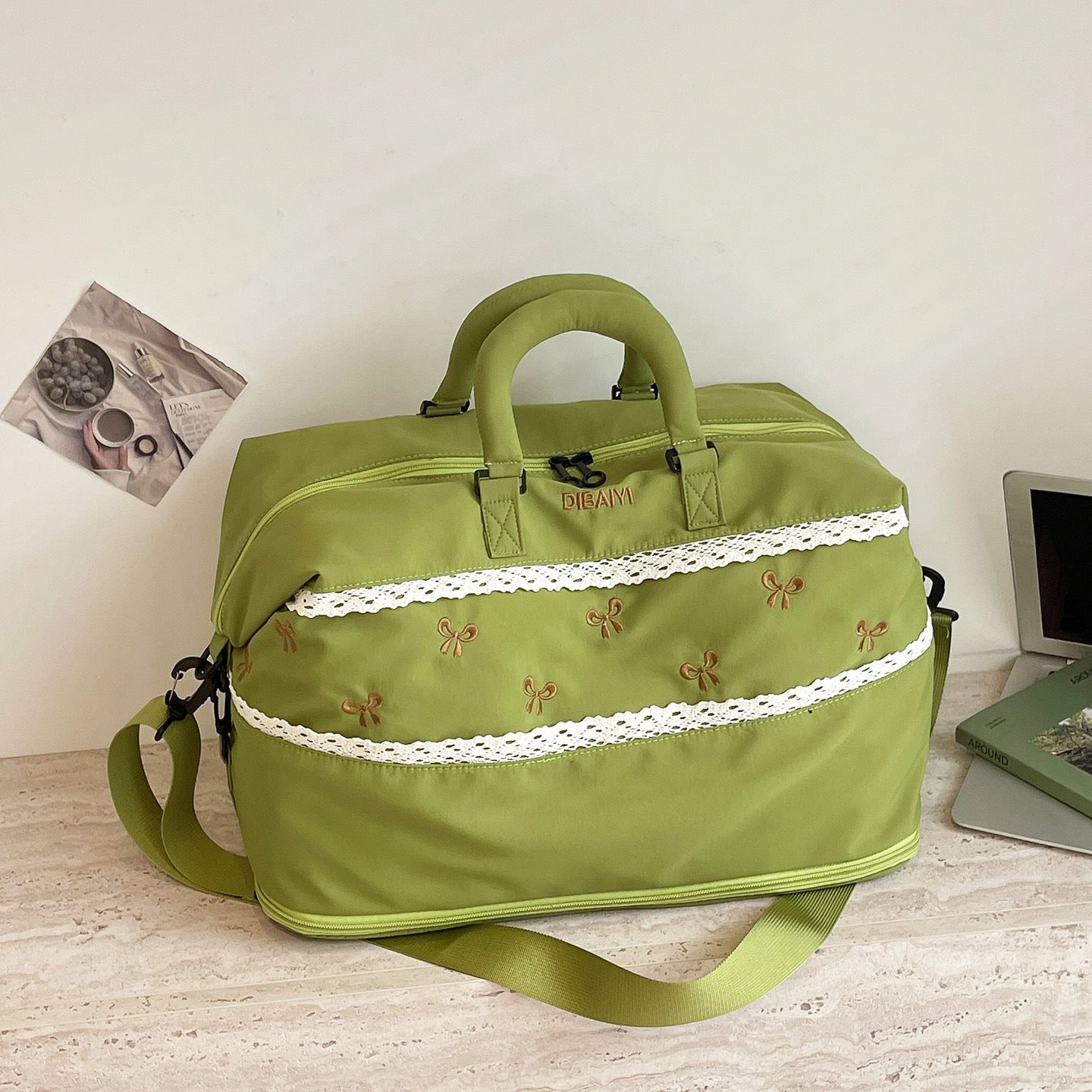Mode Multi-Taschen Reise Duffle Brehn