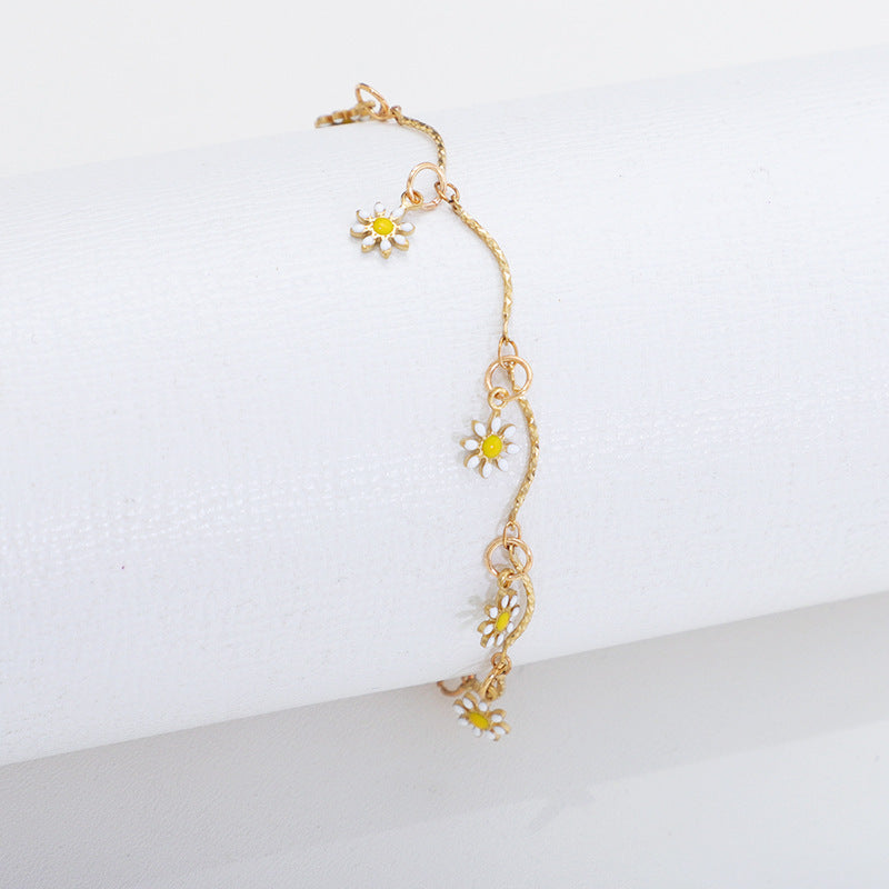 Florale Charm Fußkette Brehn