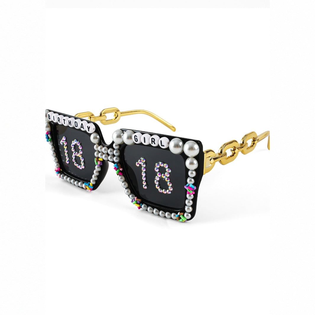 Dekorative Statement-Sonnenbrille Brehn