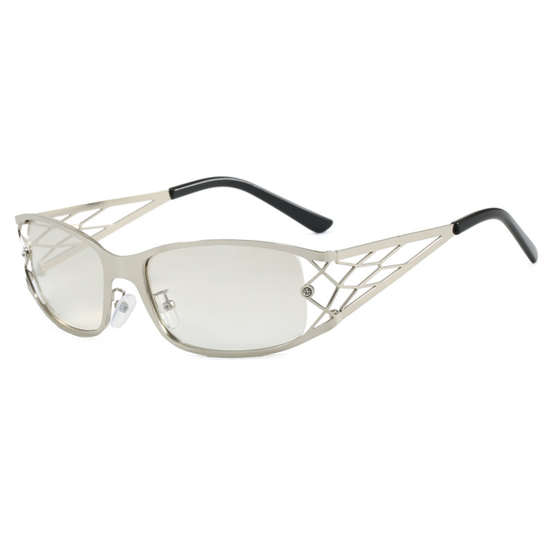Damen modische Sonnenbrille mit strukturierendem Design und UV-Schutz Brehn