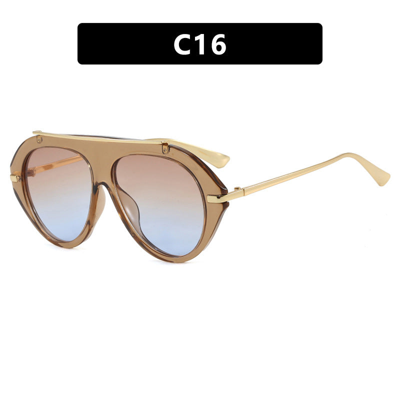 Damen Sonnenbrille im eleganten Hexagon-Design Brehn