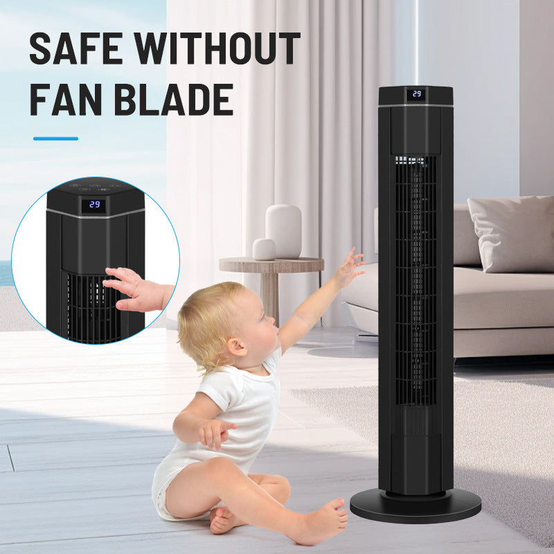 Kühlturm oszillierender bladeless Ventilator mit digitaler Anzeige und Fernbedienung Brehn