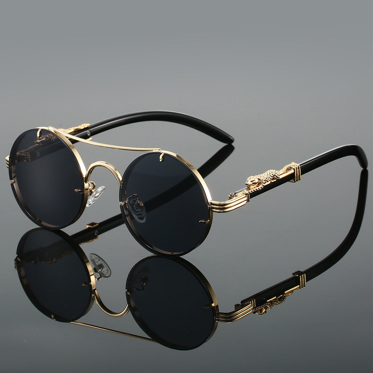 Vintage-inspirierte Drachenrahmen Sonnenbrille Brehn
