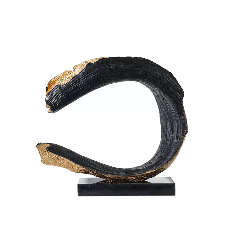 Moderne abstrakte dekorative Skulptur