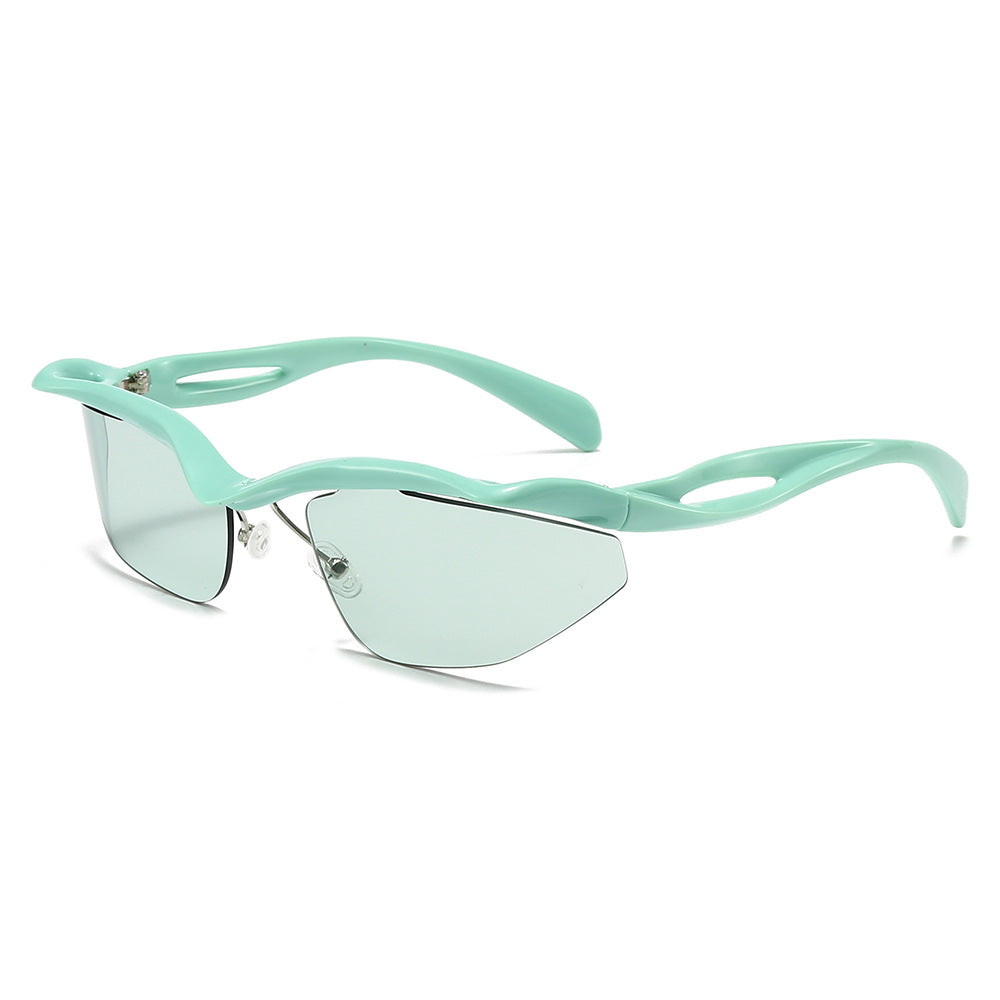 Damen Sportliche Sonnenbrille mit aerodynamischem Rahmen Brehn 1780028486