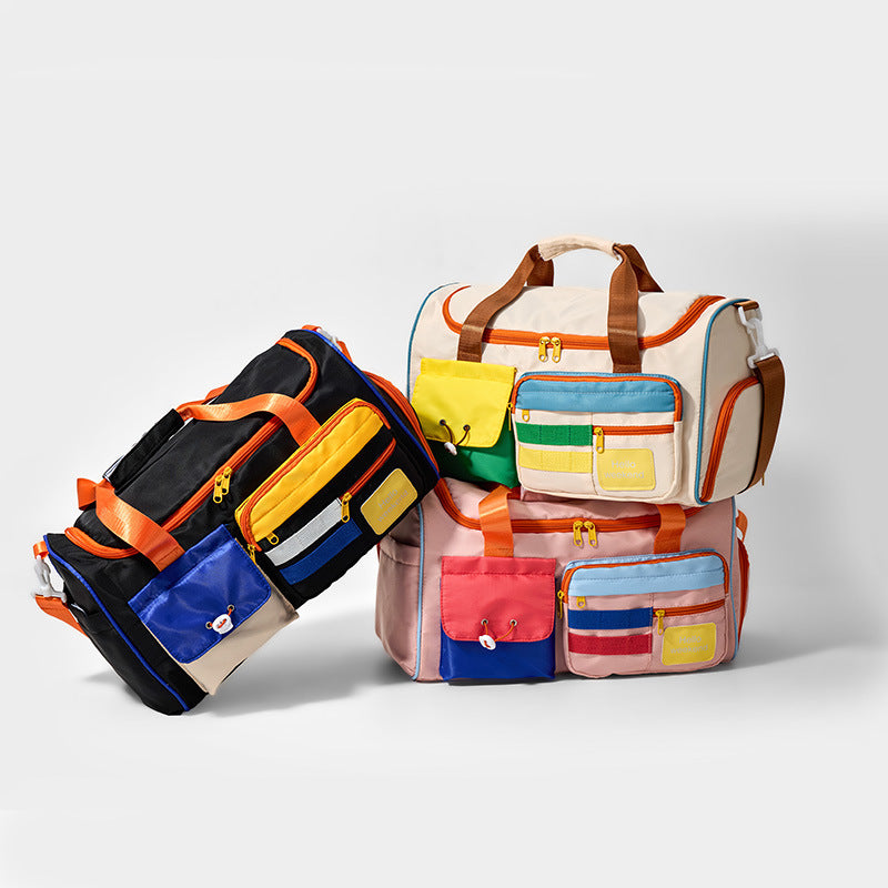 Bunte Sport-Duffle-Tasche