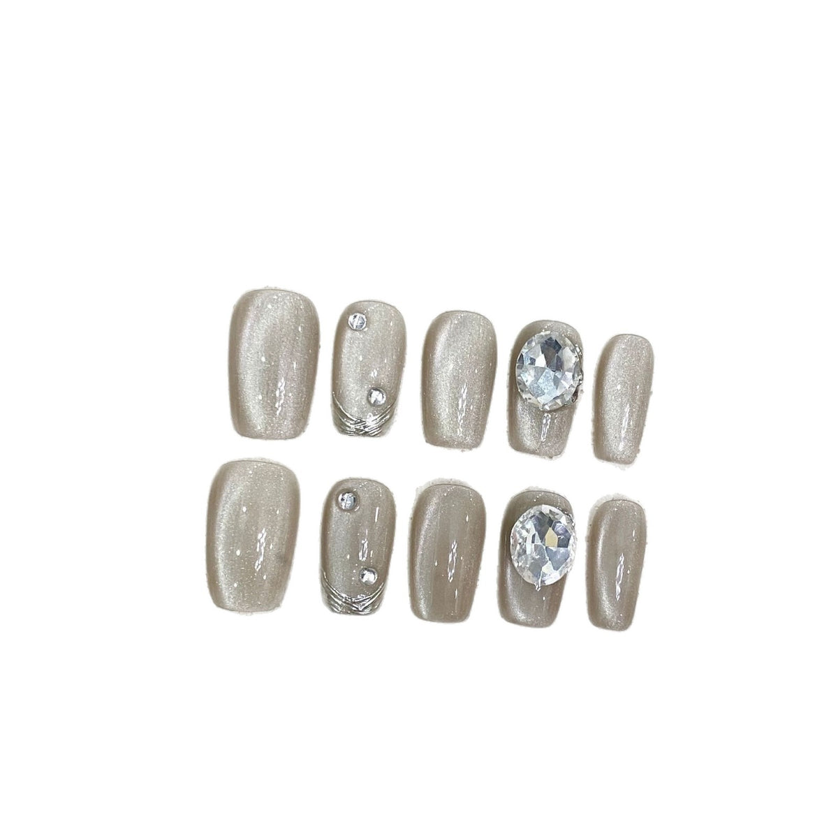 Dekorativen Acrylnagel Set