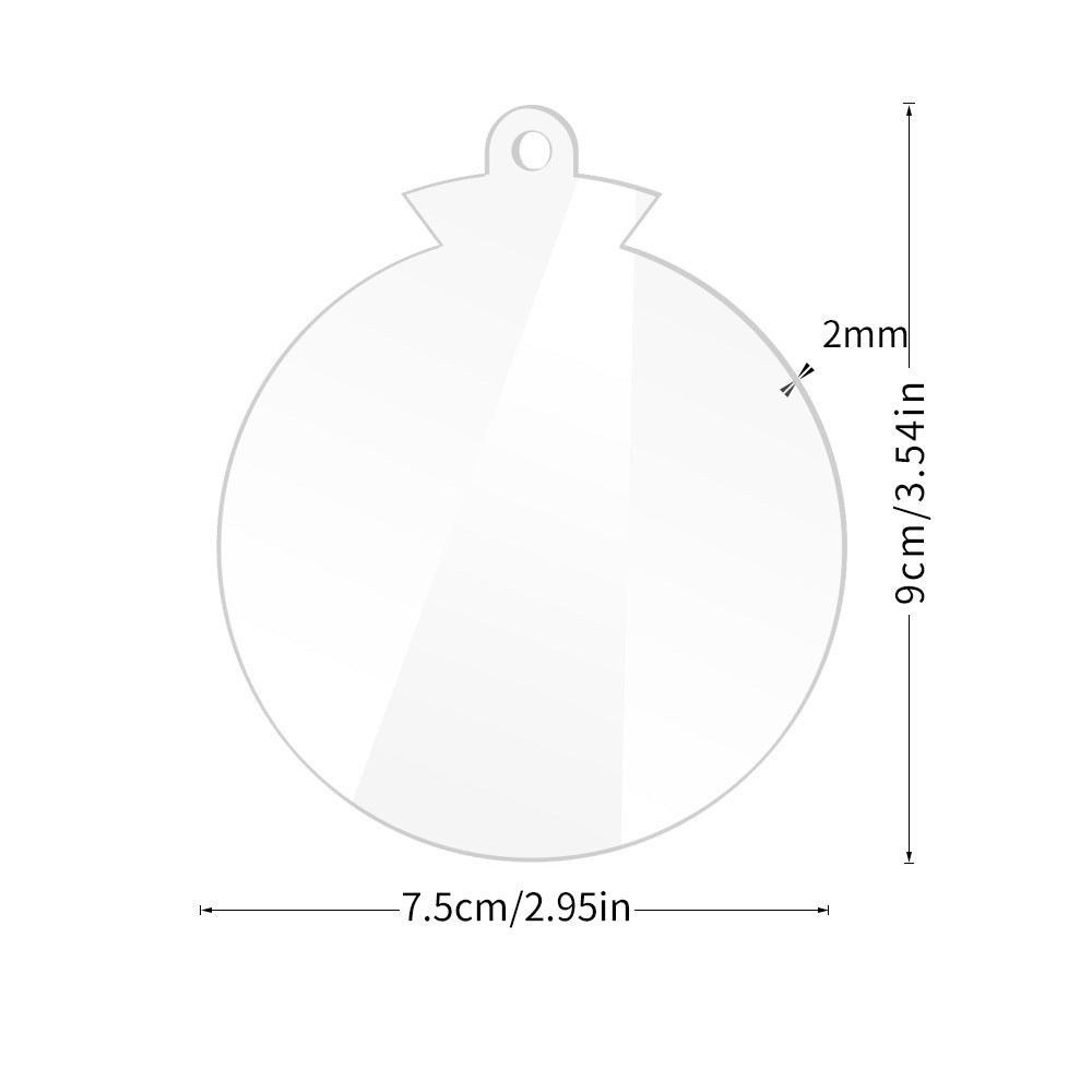 Frosted Snowflake Ornament Brehn