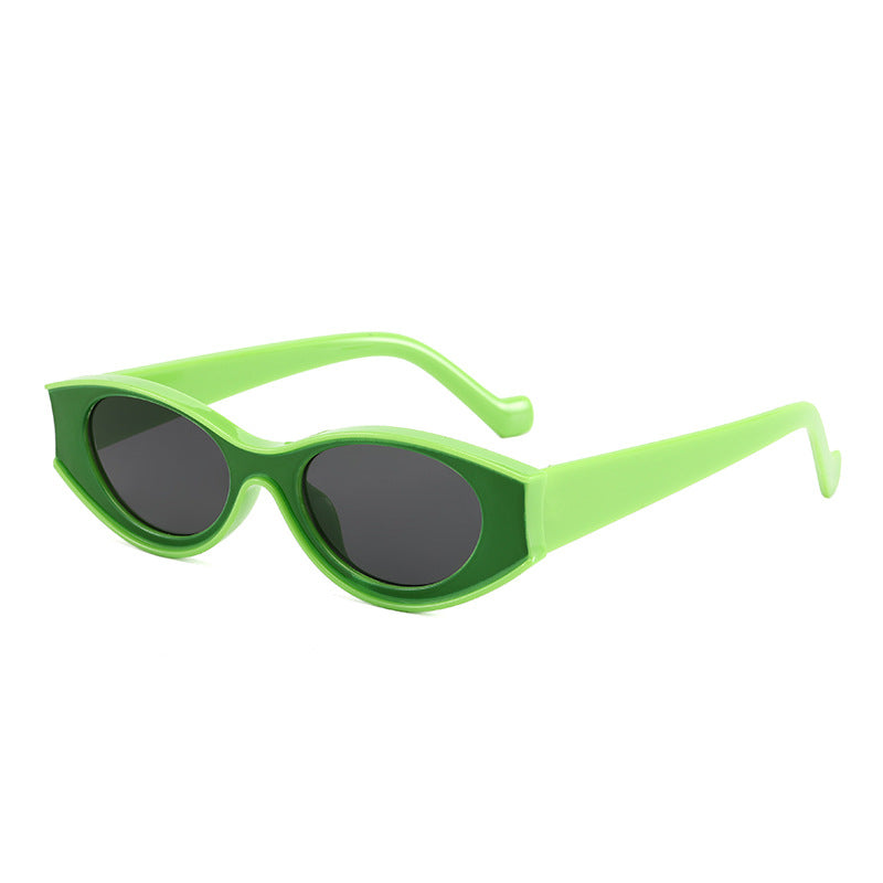 Damen Cat-Eye Sonnenbrille mit kontrastierendem Rahmendesign Brehn