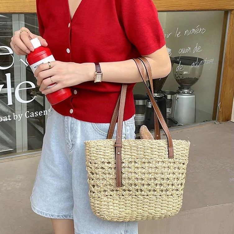 Raffinierte und Handgefertigte Strandtasche Brehn