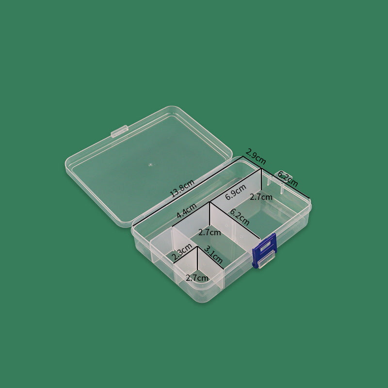Multi-Kompartiment Transparent Aufbewahrungsbox Brehn