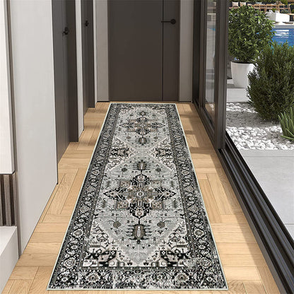 Eleganter geometrischer Muster-Läufer Teppich Brehn