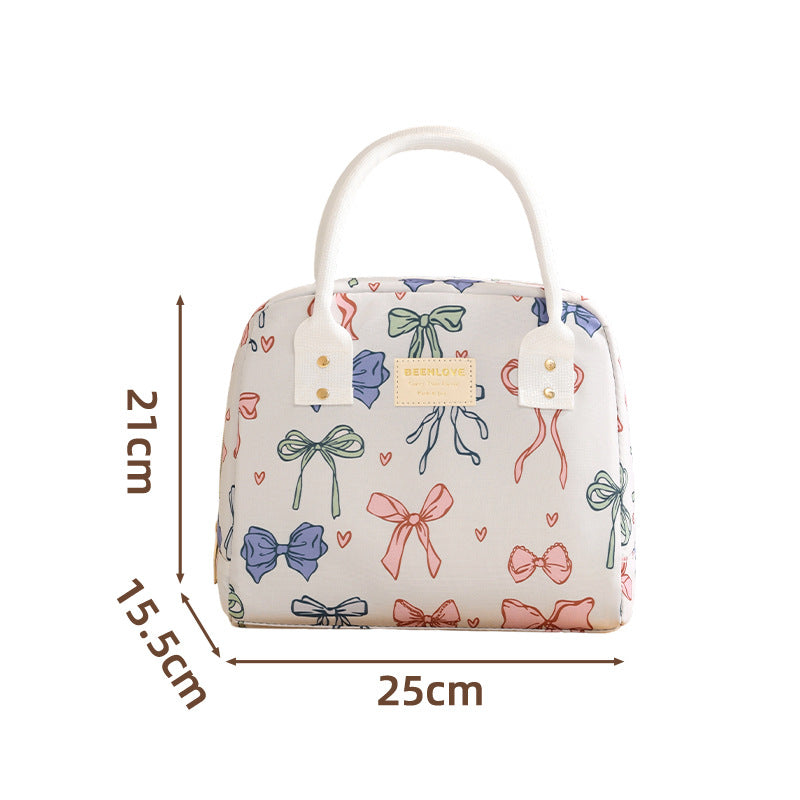 Isolierte Leopard Druck Mittagstasche Brehn