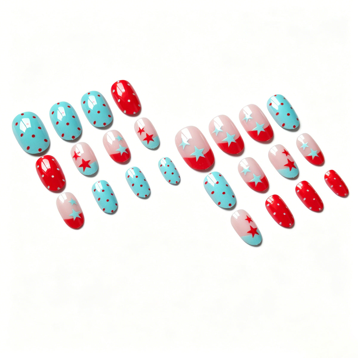 Kreatives thematisches Nagelkunstset