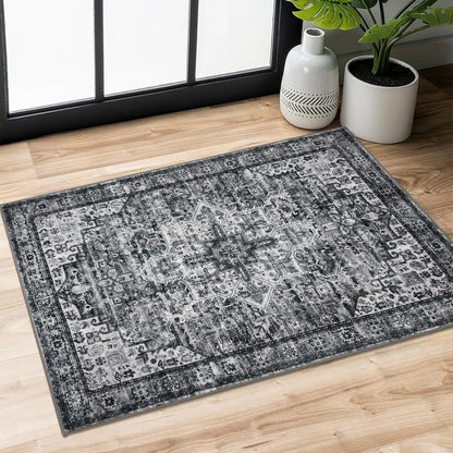 Vintage-inspirierter dekorativer Teppich