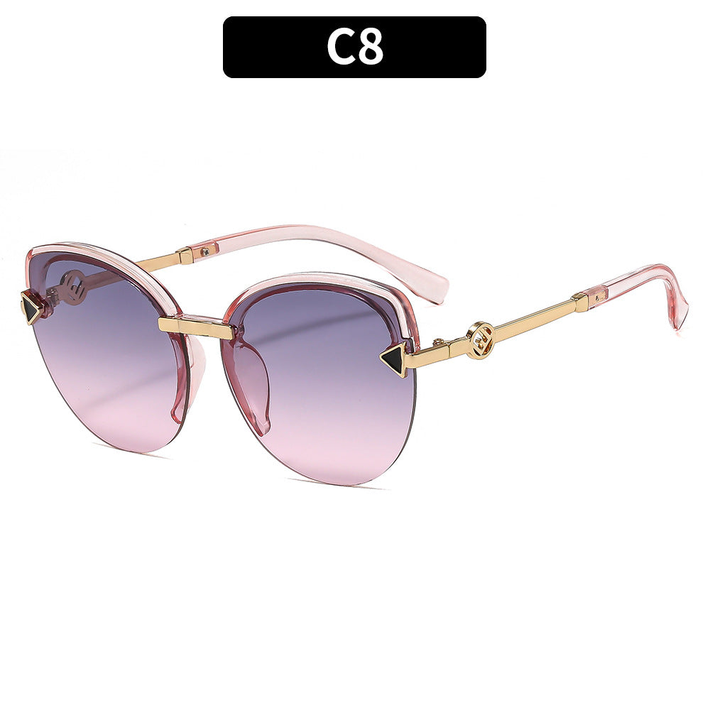 Elegante Shield Frame Sonnenbrille