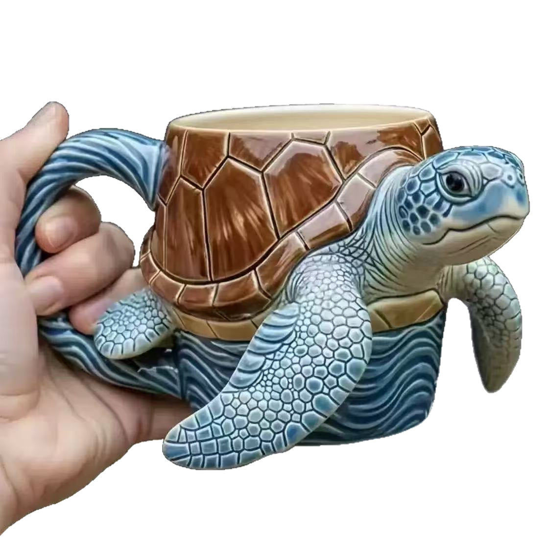 Kaffeetasse mit Schildkröten-Design Brehn
