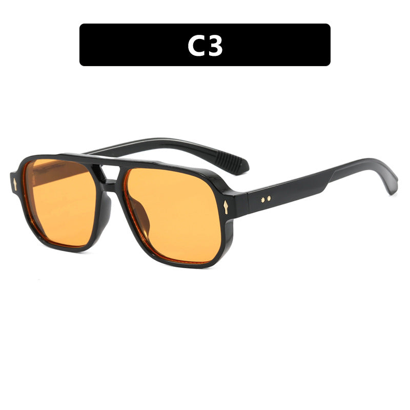 Damen modische quadratische Sonnenbrille mit luxuriösen Details Brehn