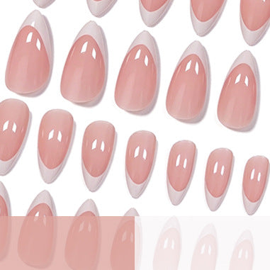 Elegante French Tip Nagel Kunst Verlängerungen Brehn 1789915249