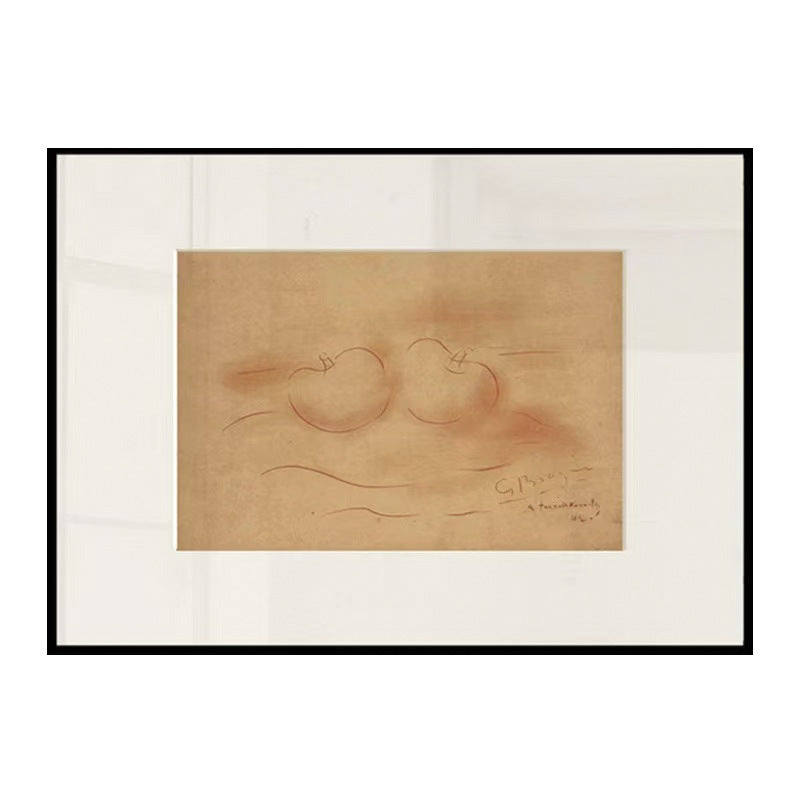 Gerahmter zeitgenössischer Kunstdruck