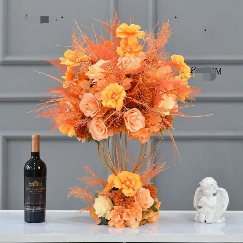 Elegante dekorative florale Tischdekoration