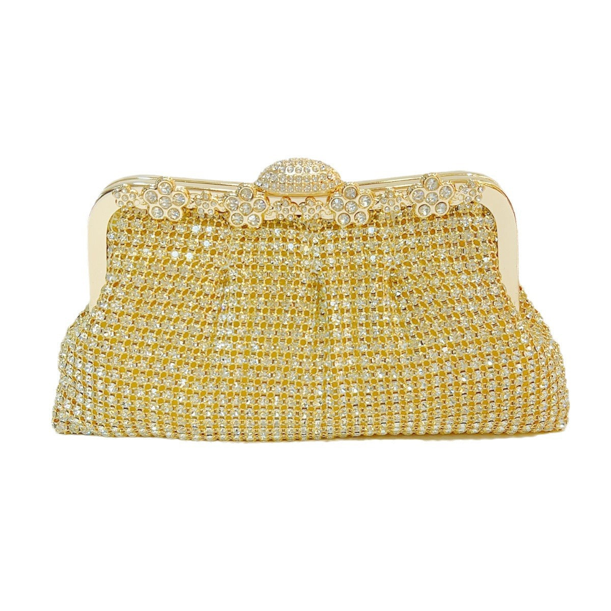 Glitzernde Kristall-Clutch
